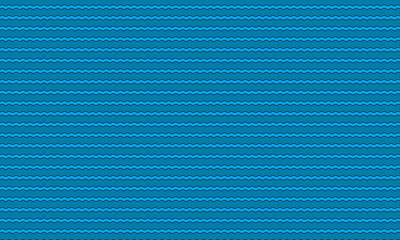 Obraz premium Seamless Wavy Line Background Pattern with Retro Style Design