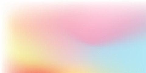 Smooth blend gradient soft color abstract background for presentation