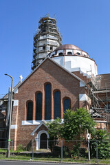 Reconstruction of the greek church in the city