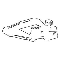 excavator machine icon line_2