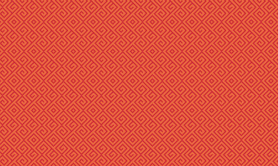 Seamless African Geometric Pattern with Traditional Pixel Spiral Motif