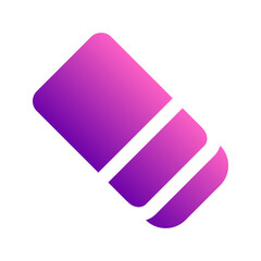 eraser gradient icon