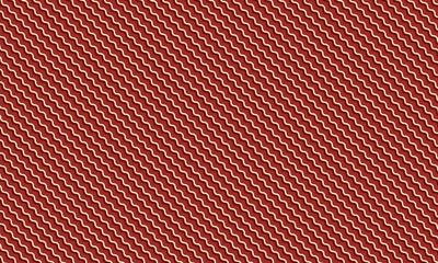 Abstract Seamless Wavy Line Pattern with Bold Repetitive Design
