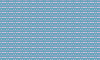 Abstract Seamless Wavy Line Pattern with Bold Repetitive Design