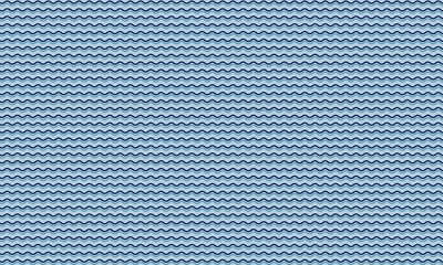 Abstract Seamless Wavy Line Pattern with Bold Repetitive Design