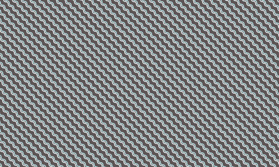 Abstract Seamless Wavy Line Pattern with Bold Repetitive Design