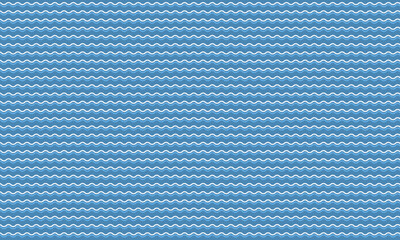 Abstract Seamless Wavy Line Pattern with Bold Repetitive Design