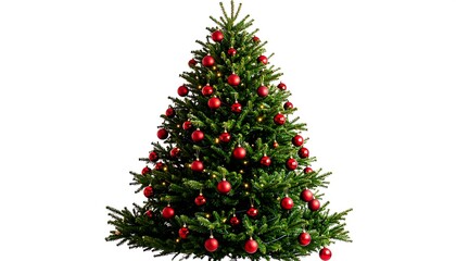 Festive Christmas tree