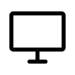 computer line icon