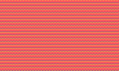 Abstract Seamless Wavy Line Pattern with Bold Repetitive Design