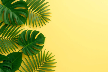 palm tree leaves