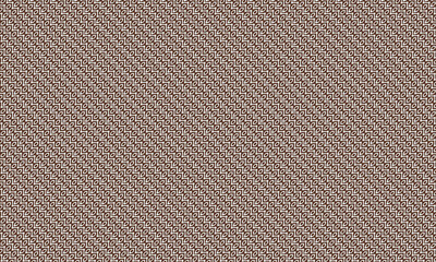 Seamless African Pixel Pattern with Geometric Diamond Motif Design