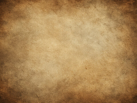 Antique-looking, square parchment background with subtle sepia tones and imperfections - AI-Generated