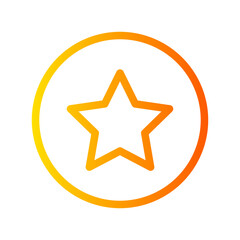 favorite gradient icon