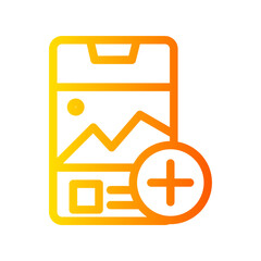 story gradient icon