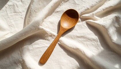 Wooden Spoon Flatlay