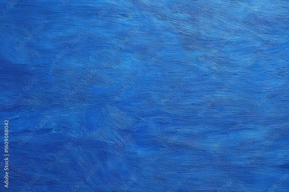Poster blue textured background with horizontal paint strokes creating a textured visual effect
