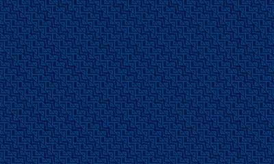 Traditional African Seamless Pattern with Pixelated Tribal Stripes and Geometric Shapes