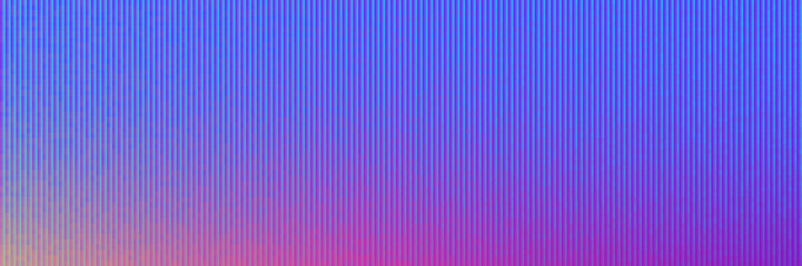Fototapeta premium Blue Pink Gradient BG, Vibrant Striped Pattern, Glowing Lines Background, Futuristic Neon Wallpaper. Digital Tech Seamless Texture. Vector backdrop.