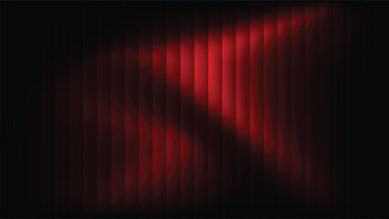 Red Abstract Light and Shadow Pattern on Vertical Lines Background © memorialphoto