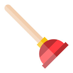 Plunger Vector Design Icon Style