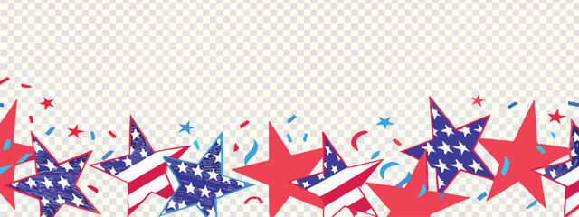 Fototapeta premium american flag and flags