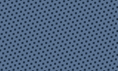 Seamless African Pixel Pattern with Hexagonal and Diamond Tribal Motifs