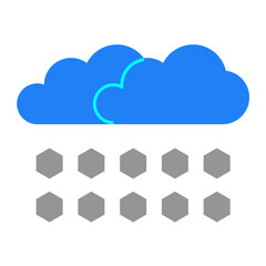 Hail Vector Design Icon Style