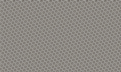 Seamless African Pixel Pattern with Hexagonal and Diamond Tribal Motifs
