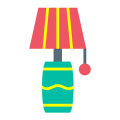 Lamp Vector Design Icon Style