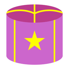 Pouf Vector Design Icon Style