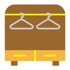 Hanger Stand Vector Design Icon Style