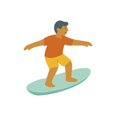 Fototapeta premium summer icon illustration 14