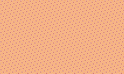 Obraz premium Seamless African Pixel Pattern with Hexagonal and Diamond Tribal Motifs