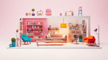 a living room interior