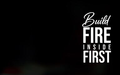 Minimalist typography design featuring the quote 