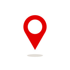 Location map pin gps pointer markers vector illustration for destination.