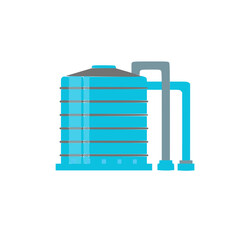 storage container vector illustration.