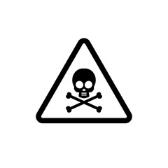 Illustration vector of hazard warning symbol