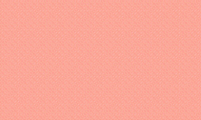 Decorative Seamless Wave Pattern with Geometric Circle and Star Elements