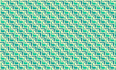 Bold African Seamless Pattern with Hand-Drawn Zigzag Tribal Motifs