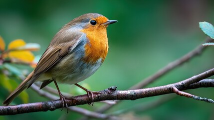 Fototapeta premium robin red breast