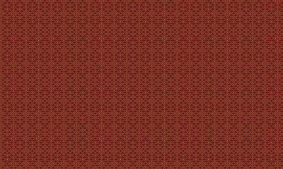 Decorative Seamless Wave Pattern with Geometric Circle and Star Elements