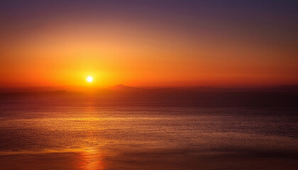 Fototapeta premium Sunset-inspired smooth gradient with warm tones.