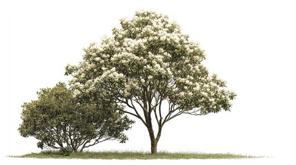 tree isolated on white background