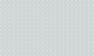 Decorative Seamless Wave Pattern with Geometric Circle and Star Elements