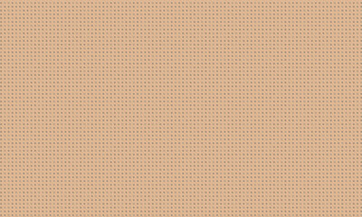 Decorative Seamless Wave Pattern with Geometric Circle and Star Elements