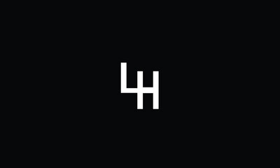 Obraz premium LH,HL,L,H,H,L abstract, letters, logo, monogram, style, symbols, ambitions, icons, 