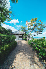 京都の善峯寺の風景