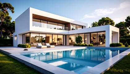 Modern house with pool (3)